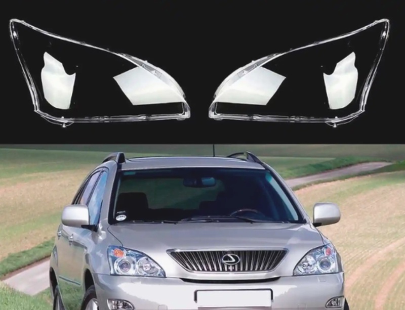 Стекло фары Lexus Rx 2003-2009